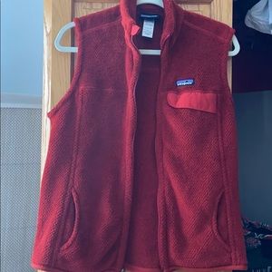Never Worn Red Patagonia Vest
